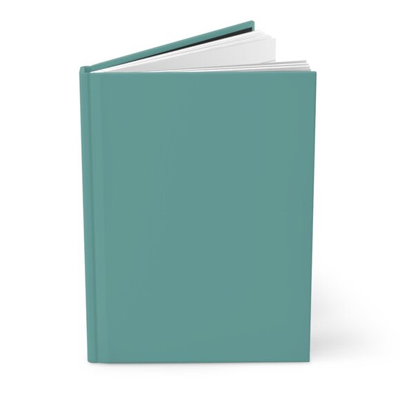 Green Journal Hardcover Notebook, 5.75"x8" - Picture 1 of 4